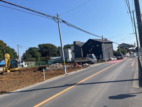 南西側前面道路