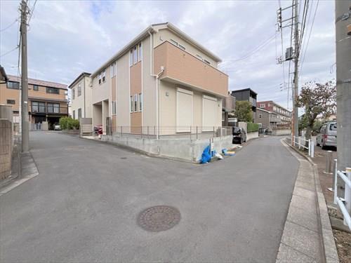 隣接道路を含む現地