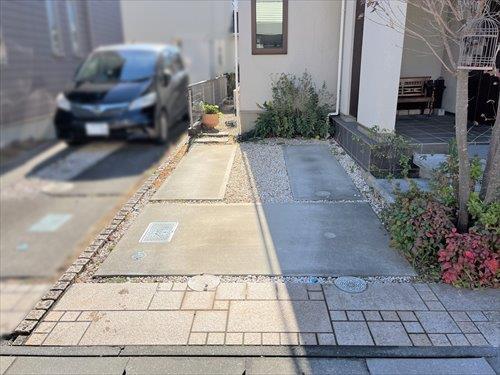 駐車スペース（2026年1月撮影）