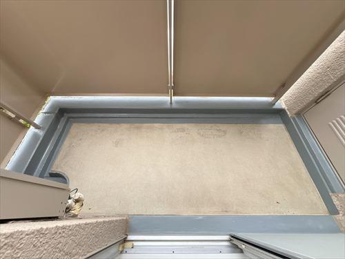 北側バルコニー