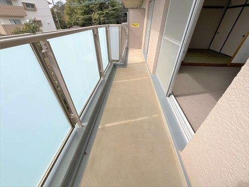 南側バルコニー