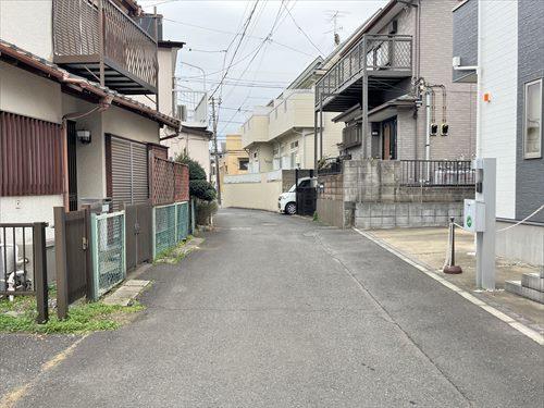 前面道路（物件：左手）