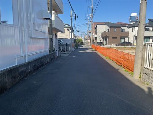 北西側前面道路（２）