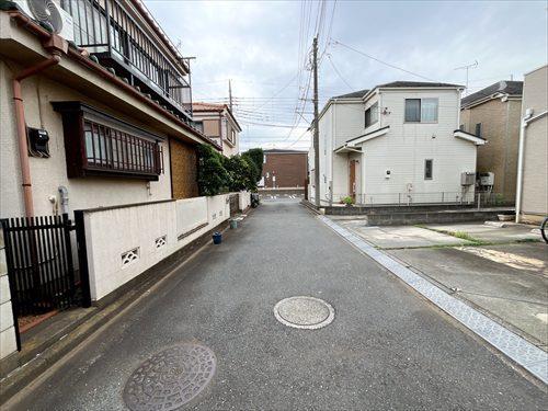 前面道路（物件：背面）