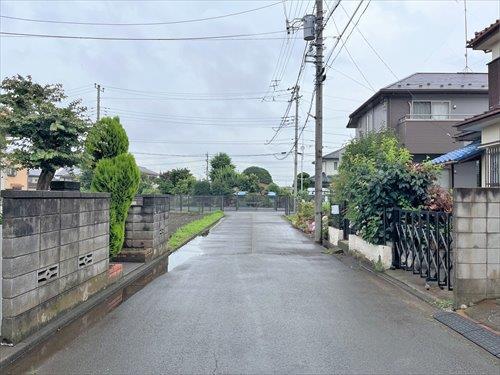前面道路（物件：右手）