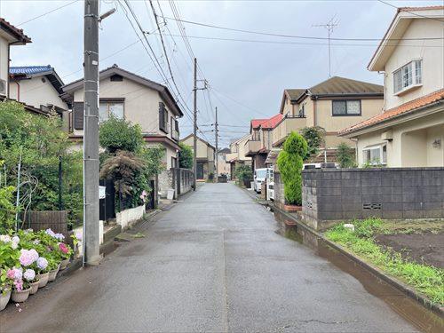 前面道路（物件：左手）