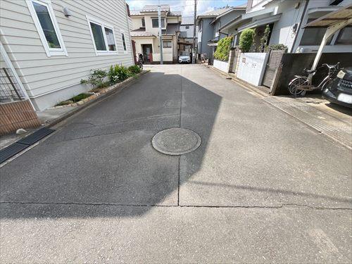 前面道路（物件：左手）