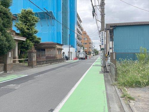 前面道路（物件：右手）