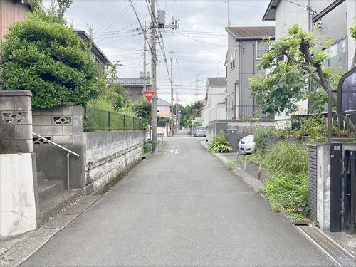 前面道路（物件：左手）
