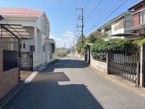 前面道路（物件：右手）