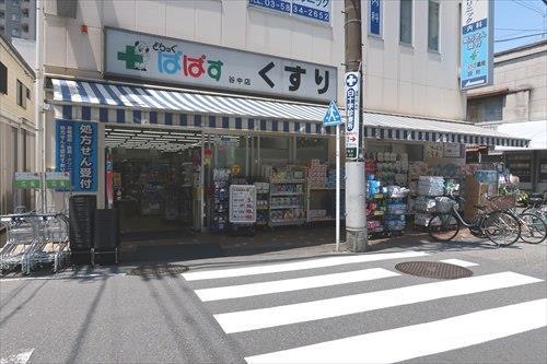 どらっぐぱぱす谷中店まで180m