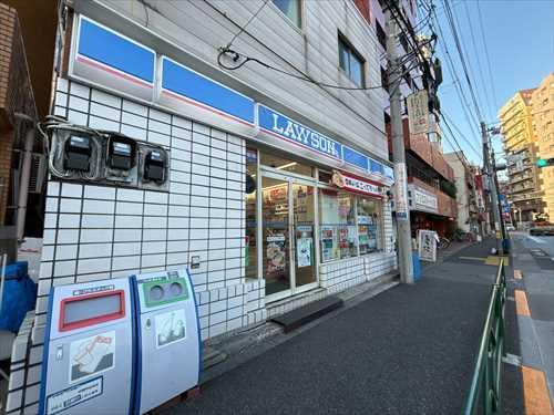 ローソン千駄木不忍通店まで500ｍ