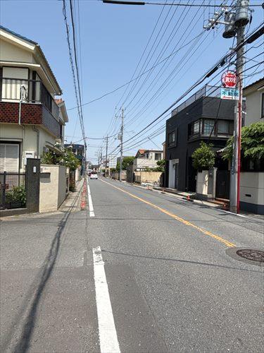 前面道路（西側）