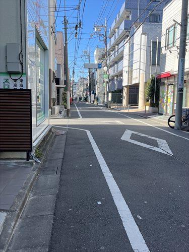 前面道路