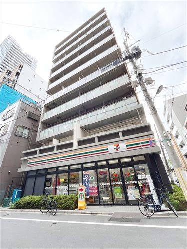 セブンイレブン中央区湊1丁目店270m