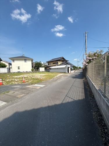 前面道路〈2025年7月撮影〉