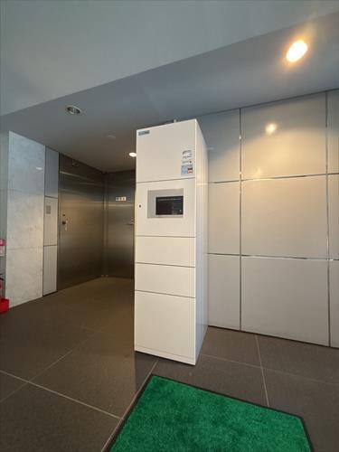 宅配ボックス（2025年9月撮影）