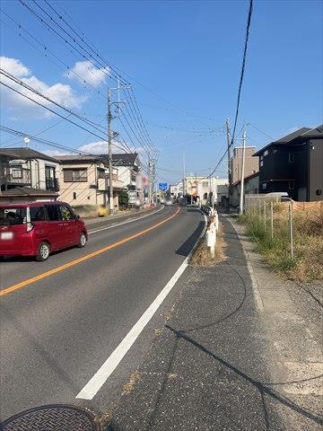 北側　前面道路