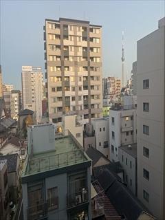 バルコニーからの眺望(2025年12月)