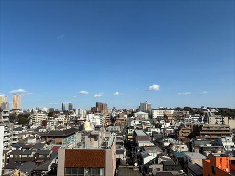バルコニーからの眺望（2026年2月）