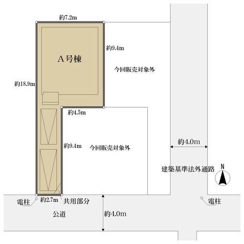区画図（A号棟）