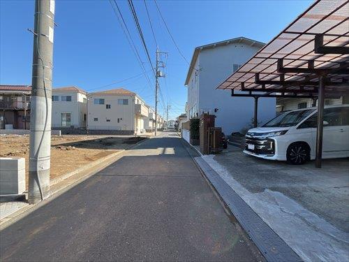 前面道路（2026年02月撮影）