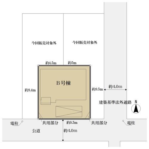 区画図（B号棟）
