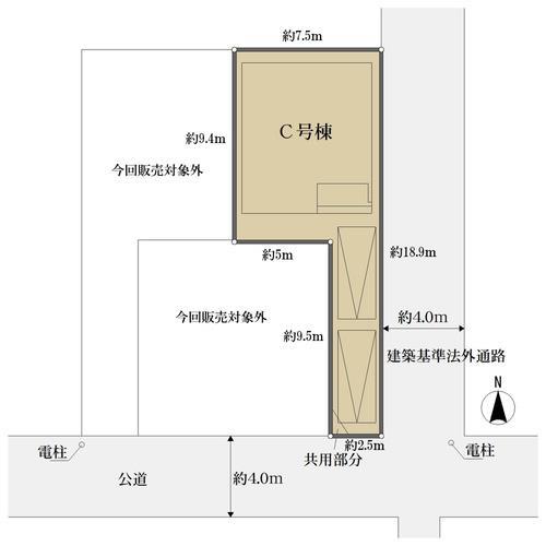 区画図（C号棟）