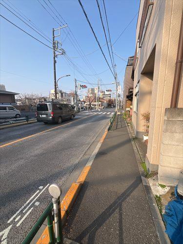 北西側道路1