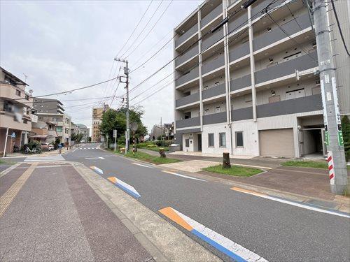 前面道路（物件：右手）
