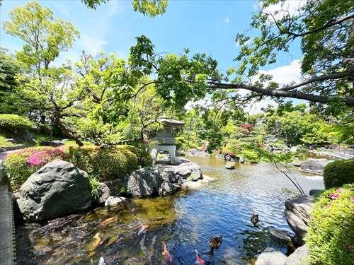 花畑記念庭園(600m) 花畑記念庭園(600m)