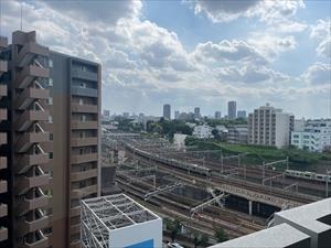 バルコニーからの眺望（2026.7撮影）