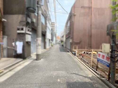 前面道路（2026年7月撮影）