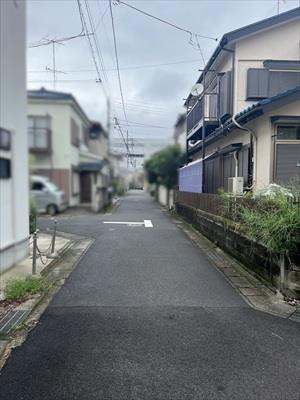西側道路