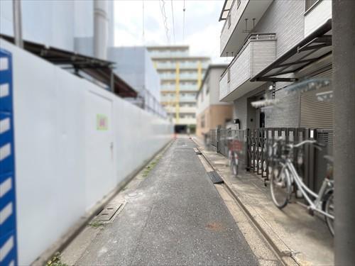 南側前面道路写真（2026年9月撮影）