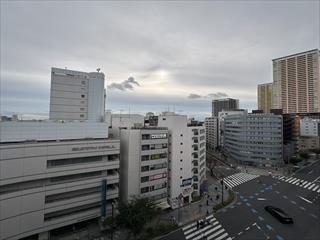 バルコニーからの眺望(2026年8月）