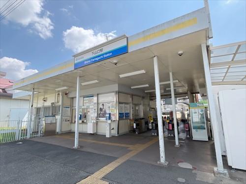 西武山口線「下山口駅」1600m 西武山口線「下山口駅」1600m