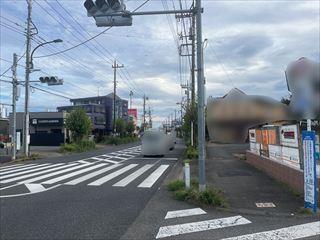 東側前面道路(2026年9月撮影)