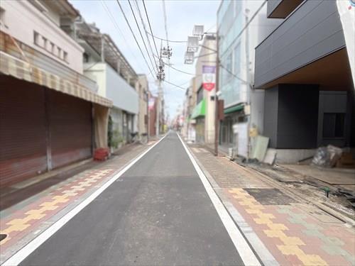 前面道路（2026年10月撮影）