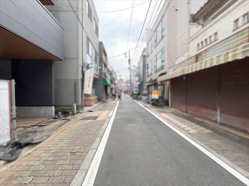 前面道路（2026年10月撮影）