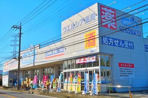 ウエルシア川口峯店まで540m