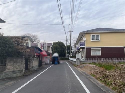 前面道路部分