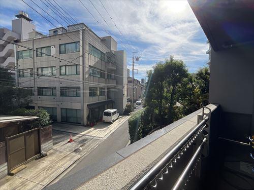 南東側バルコニーからの眺望