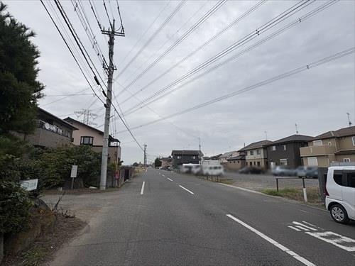 前面道路を含む現地＿2025年10月撮影
