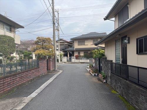 前面道路部分【2025年11月撮影】