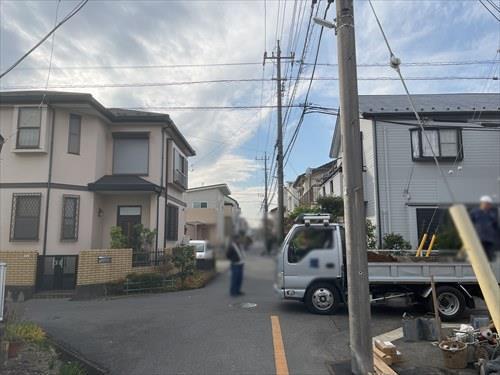 前面道路部分【2025年11月撮影】