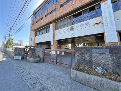 川口市立上青木中学校‐830m