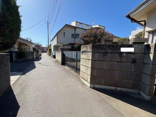 前面道路を含む現地