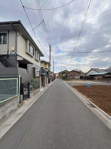 前面道路(2026年3月撮影) 前面道路(2026年3月撮影)