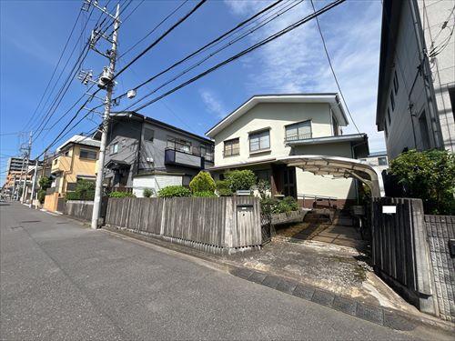 前面道路を含む現地(2026年4月撮影)